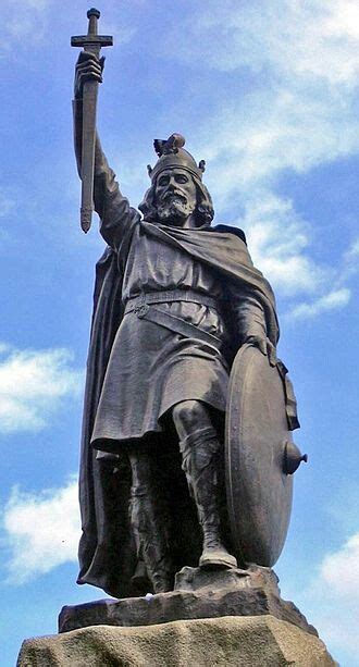 Statue Of Alfred The Great 849 899 Ad R 871 899 King Of The Anglo