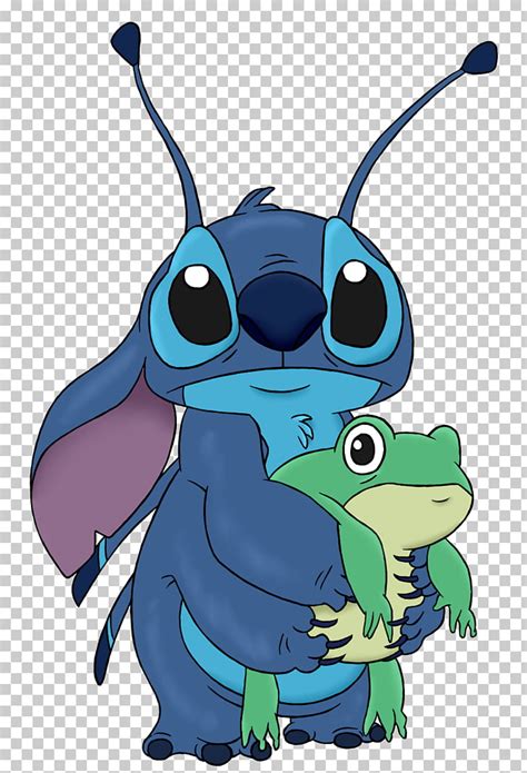 Drawing Lilo And Stitch Hugging
