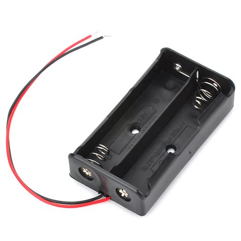 Plastic Battery Holder Case For 2x 18650 37v Rechargeable Θήκη