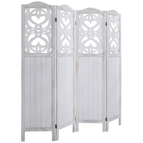 Buy Rose Home Fashion Rhf 56 Ft Tall Cutout Room Dividerdouble Hinged Folding Room Dividers