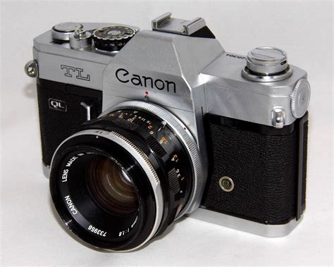 Vintage Canon Tl Ql 35mm Slr Film Camera Made In Japan Circa 1968