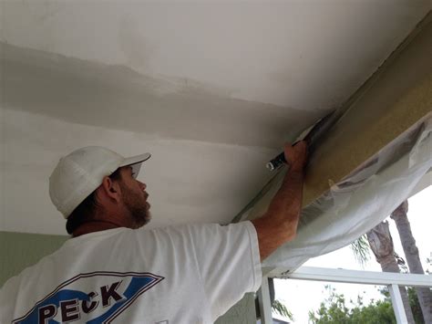 I need to clean the textured ceilings in my house before i paint them. Drywall ceiling paper tape joints cracking and falling down?