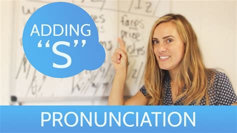 How To Pronounce Words Ending In S English Pronunciation Youtube