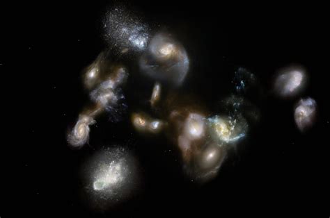 Born From Dust Merging Proto Galaxies In The Early Universe Hard