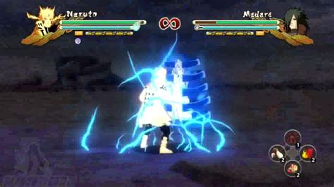 Rikudo Madara Uchiha Vs Sixth Paths Naruto Naruto Storm 3 Full Burst