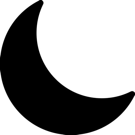 Moon Icons Crescent Moon Icon Png Clipart Full Size Clipart
