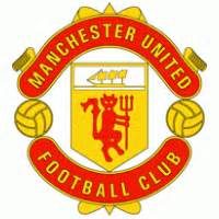 The shield and ship remained on the logo, while the antelope and the lion disappeared. Man United Logo Vector at Vectorified.com | Collection of ...