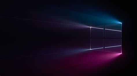 Windows 10 4k Wallpaper Microsoft Windows Colorful Black Background Technology 1552