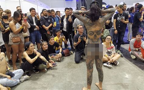Malaysian tattoo convention in klcc. Tattoo expo organisers hauled up over half-naked models ...