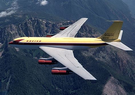 Photo From First Boeing 707 During Tex Johnstons Legendary Barrel Roll