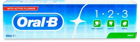 Oral B 123 Fresh Mint Toothpaste 100ml Medino