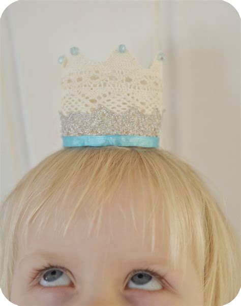 Diy Lace Crown