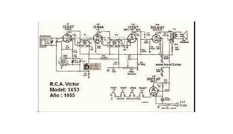 Schematics, Service manual, or circuit diagram for RCA Schematic £1.80