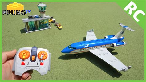 Lego 60104 Rc Motorized Airplane And Airport Passenger Terminal By 뿡대디