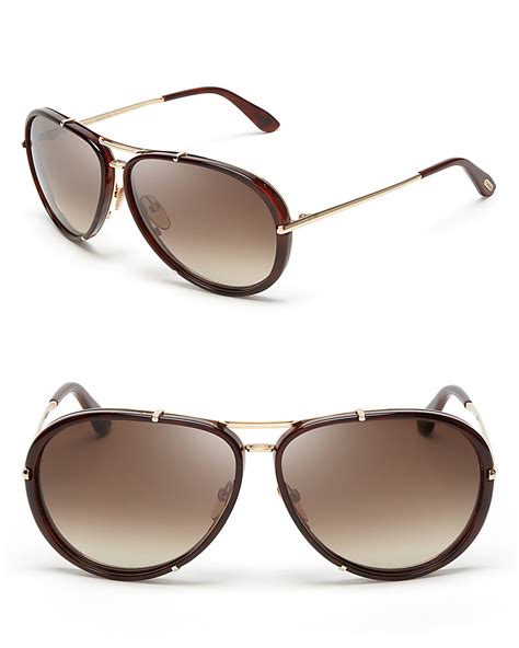 Tom Ford Cyrille Aviator Sunglasses Bloomingdales