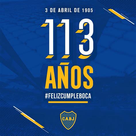 Dedicado A Boca Juniors 113 AÑos Un Gen De Primera Azul Y Oro