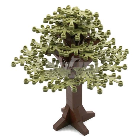 Big Tree Grey Leaf Garden Accessories Lego Minifigure Toys