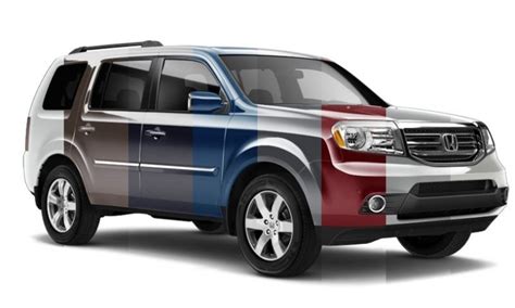 2015 Honda Pilot Colors Guide In 8 Animated Turntables