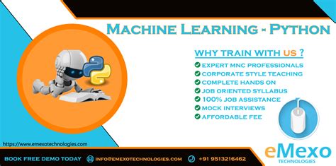 Explore a preview version of python machine learning workbook for beginners right now. Machine Learning using Python Training | Machine learning ...