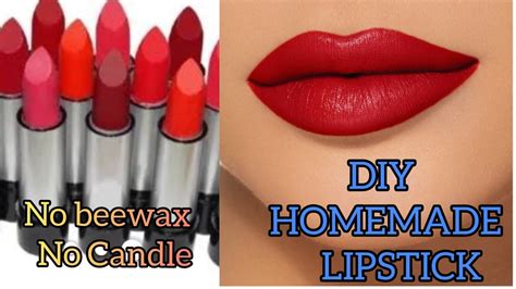 How To Make Lipstik At Home In Easy Way Diy Homemade Lipstick How To Make Lip Bam At Home Youtube