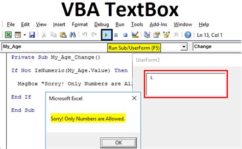Excel Vba Set Variable To Textbox Value Joukennarukou