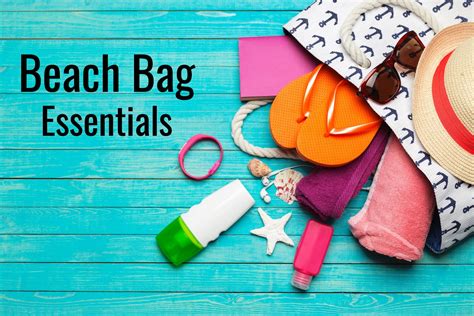 beach bag essentials for your vacation holden beach vacations