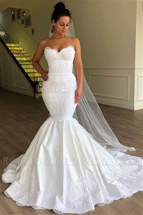 Lace Bridal Gown Lace Mermaid Wedding Dress Long Wedding Dresses Mermaid Dresses Online
