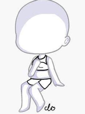 Gacha Life Body Poses With Dress - Balde Wallpaper