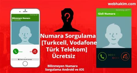 Numara Sorgulama Turkcell Vodafone Ve T Rk Telekom Cretsiz