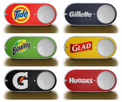 Amazons Dash Button Lets You Press Button To Order Your Favorite