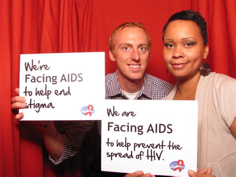 Public Domain Picture Were Facing Aids To Help End Stigma We Are