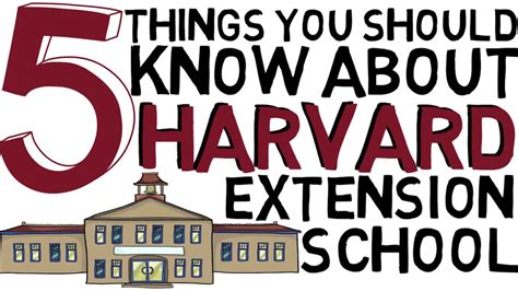 Things You Must Know About Harvard Extension School Before You Apply