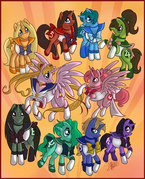 Sailor Ponies By Alliemackie On Deviantart