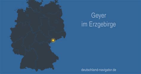 Geyer Im Erzgebirge Sachsen Stadtplan Routenplaner Und Mehr