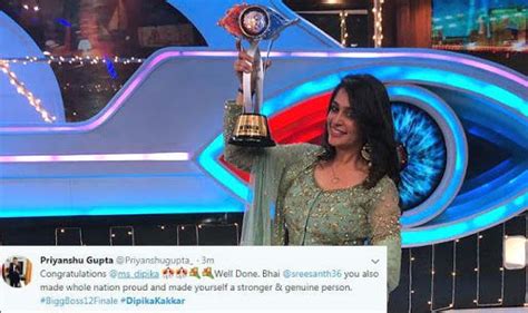 Bigg boss hindi latest news. Bigg Boss 12 Winner: Dipika Kakar Jumps With Joy as She ...