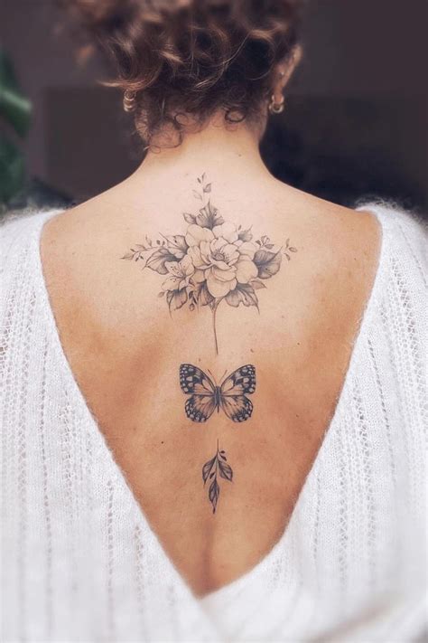 Glamorous Back Tattoo Ideas For Women