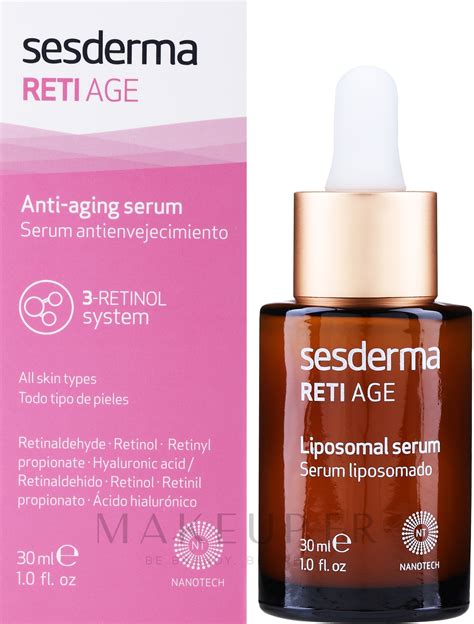 Sérum au rétinol et acide hyaluronique pour visage SesDerma