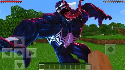 I Found Venom In Minecraft Pocket Edition Youtube