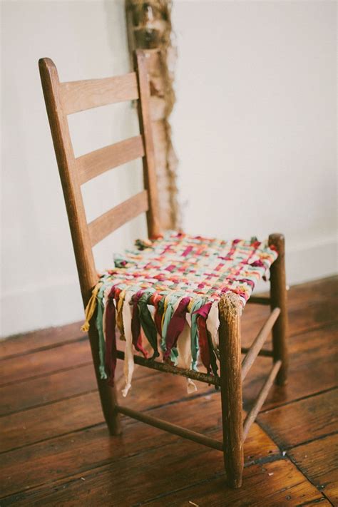 Wood chair with wicker seat. DIY: How to Weave a Chair Seat - excellent tutorial shows ...