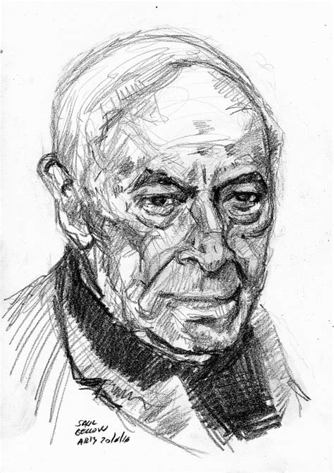Saul Bellow For Pifal Graphite 6b Arturo Espinosa Flickr