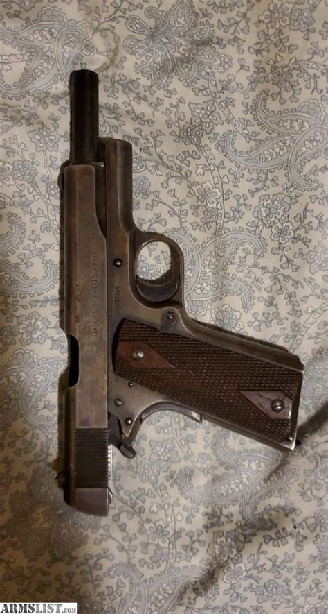 Armslist For Sale 1918 1911 Colt 45 Black Army