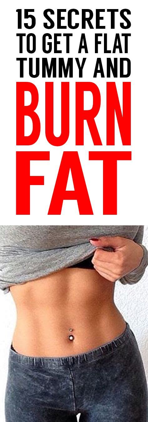 15 Tips To Get A Flat Tummy Fast