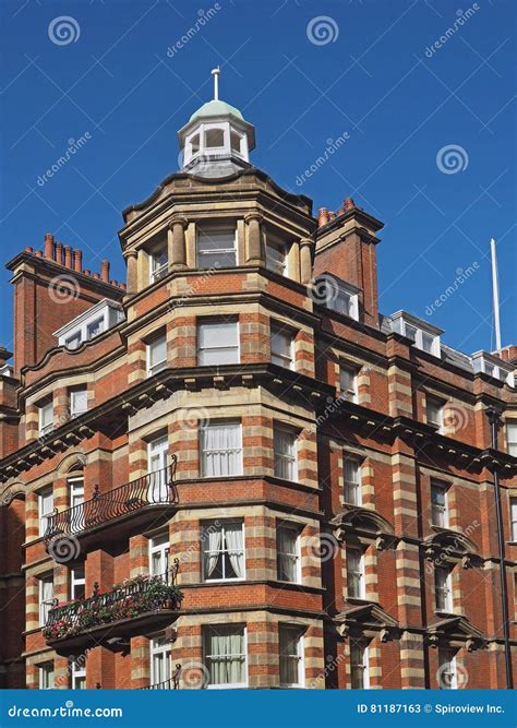 Gothic Style Apartment Building Stock Image Image Of Cupola Brick