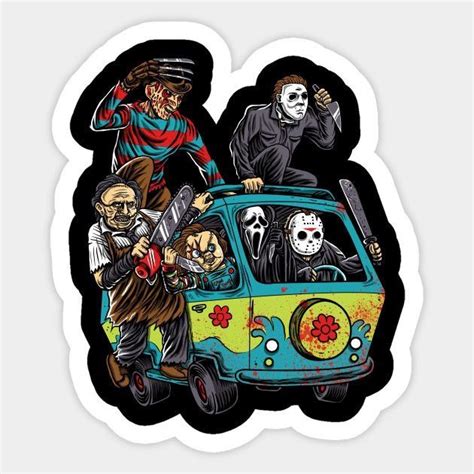 Pin By Perle Costard On Sticker Spooky Stickers Cool Stickers