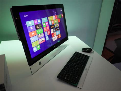Acer Aspire U5 610 All In One Packs New Intel Chips Pictures Cnet