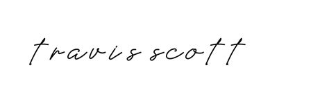 95 Travis Scott Name Signature Style Ideas Special Esignature