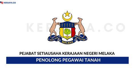 Only candidates can apply for this job. Jawatan Kosong Terkini Pejabat Setiausaha Kerajaan Negeri ...