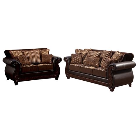 Dark Brown Leather Couch And Loveseat Odditieszone