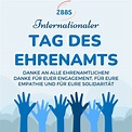 5. Dezember: Internationaler Tag des Ehrenamts - ZBBS