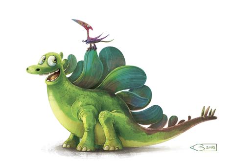 Dinosaurs Characters On Behance